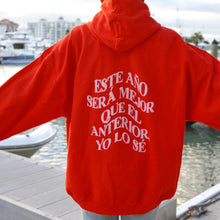 Load image into Gallery viewer, Este Año Red Hoodie