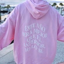 Load image into Gallery viewer, Este Año Pink Hoodie