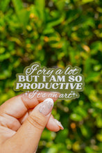 Load image into Gallery viewer, I Cry A Lot Sticker