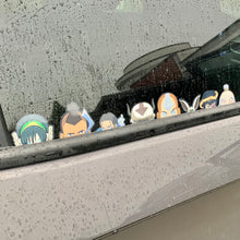 Load image into Gallery viewer, 8 Mini Weatherproof Holographic Benders Stickers