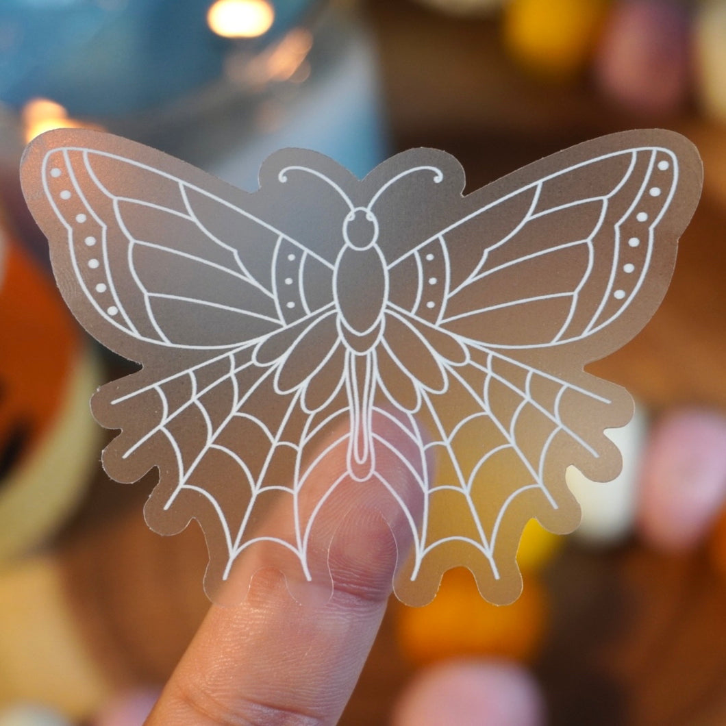 Web Butterfly Sticker
