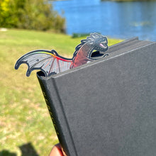 Load image into Gallery viewer, Dragon Holographic Sticker Bookmark
