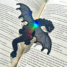 Load image into Gallery viewer, Dragon Holographic Sticker Bookmark
