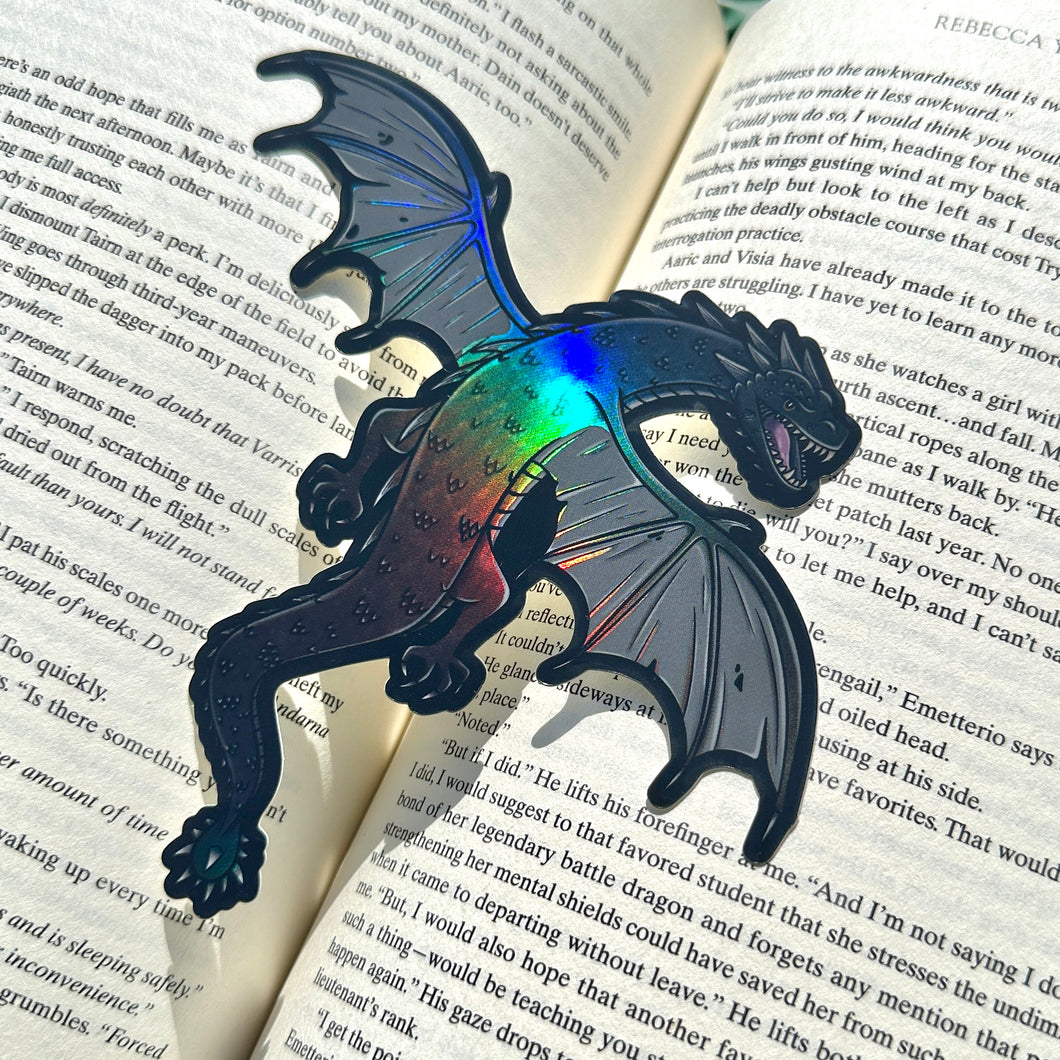 Dragon Holographic Sticker Bookmark