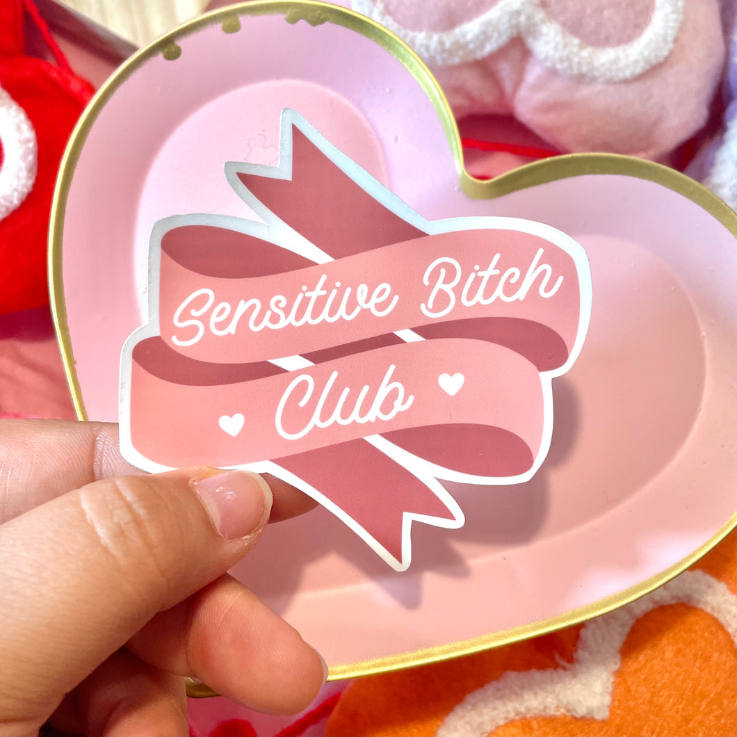 Sensitive Club Sticker