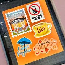 Load image into Gallery viewer, Gilmore 5 Sticker Pack
