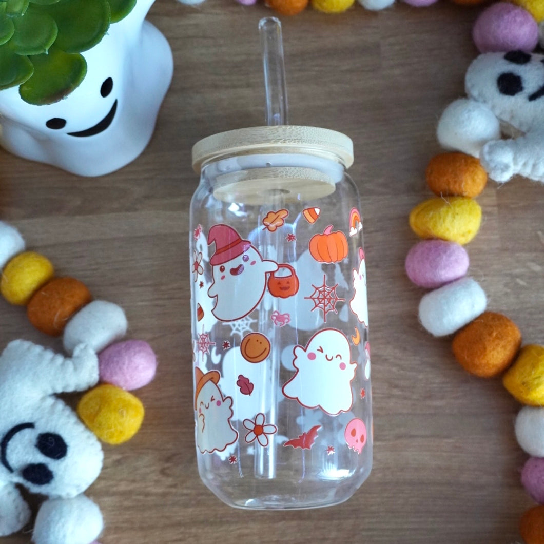 Ghosties Glass Cup