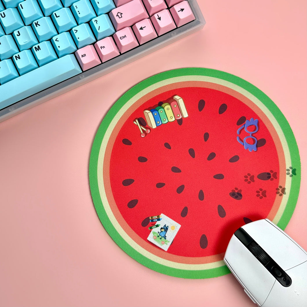 Watermelon Rug Mousepad