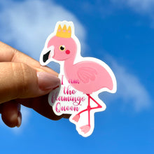 Load image into Gallery viewer, Flamingo Queen Sticker
