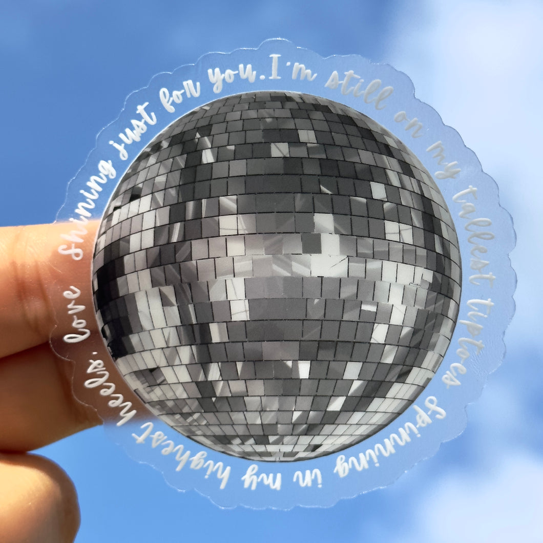 Mirrorball Sticker