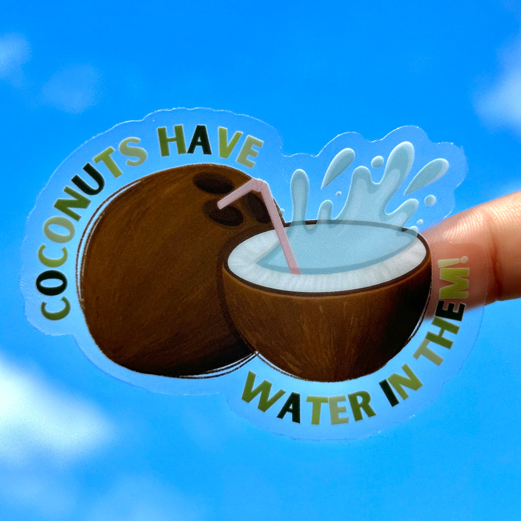 Coconuts Sticker