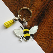 Load image into Gallery viewer, Bee Keychain
