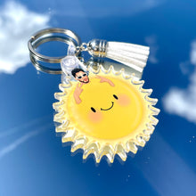 Load image into Gallery viewer, Sunny Bunny Keychain
