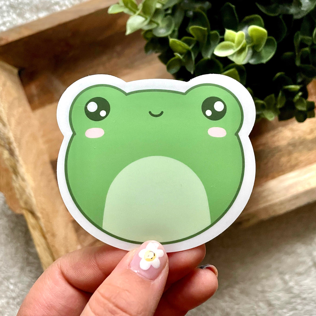 Kawaii Froggy Sticker