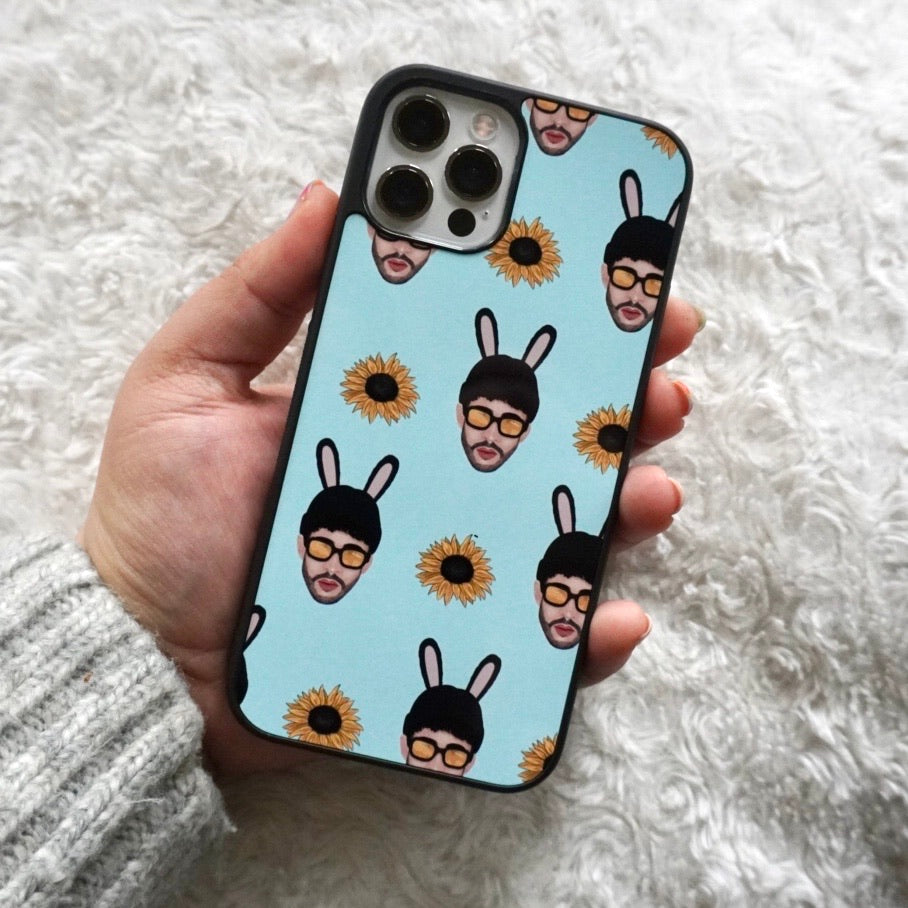 Sunflower Bunny Phone Case
